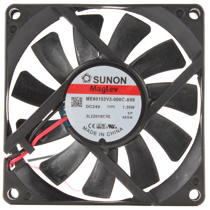 SUNON server cooling fan dc 24v 80mm fan 80×80×15mm 56mA 1.35W ME80152V3-000C-A99