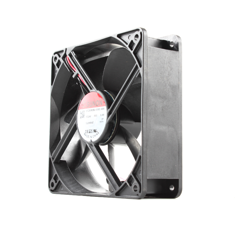 SUNON mini cooling fan cooling 24vdc fan 120×120×38mm 5.4W EEC0382B2-000C-A99