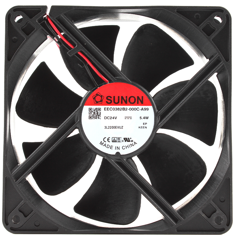 SUNON mini cooling fan cooling 24vdc fan 120×120×38mm 5.4W EEC0382B2-000C-A99