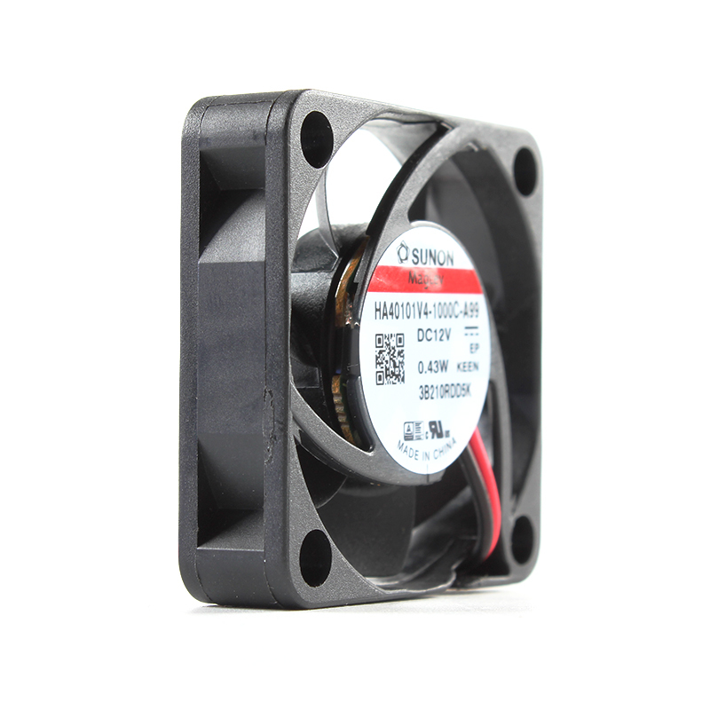 SUNON brushless dc cooling fan small dc fan 40×40×10mm 12V 31mA 0.38W HA40101V4-1000C-A99