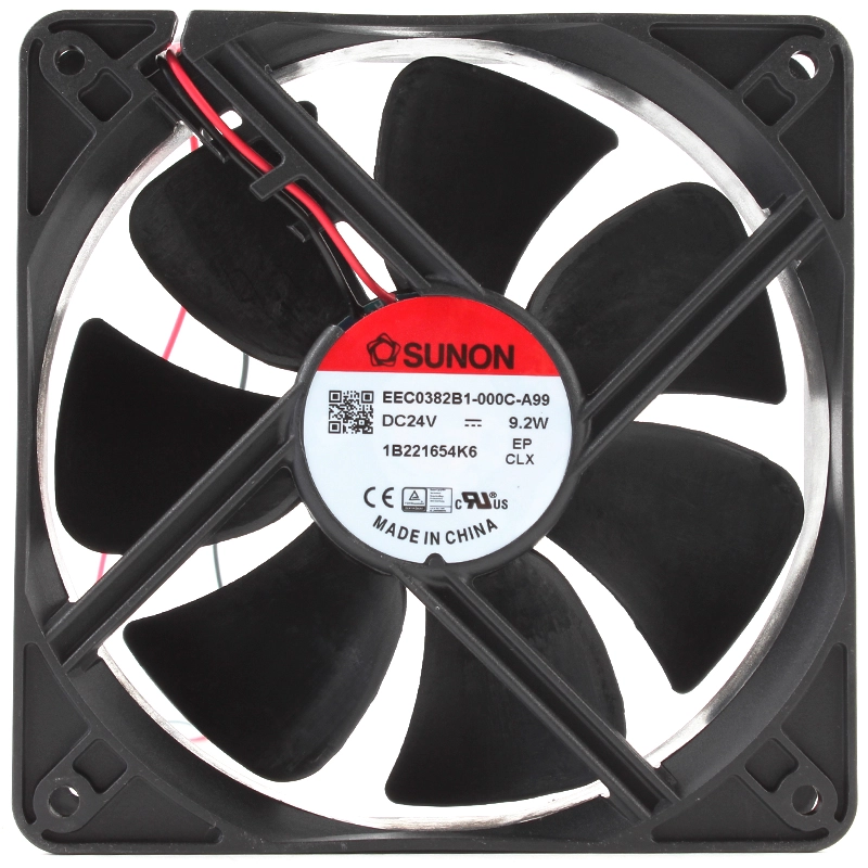 SUNON ball bearing dc fan 120x38mm dc axial flow fan 12038 24V 0.383A 9.2W EEC0382B1-000C-A99