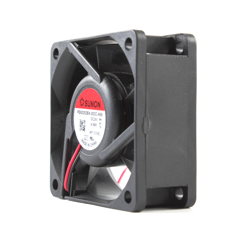 SUNON server cooling fan small cooling fan 60×60×25mm 24V 190mA 4.56W PE60252BX-000C-A99