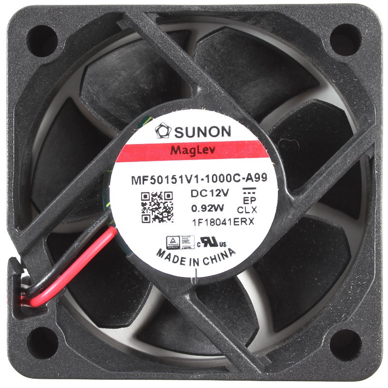 SUNON industrial cooler fan cabinet cooling fan 50×50×15mm 12V 66mA 0.92W MF50151V1-1000C-A99