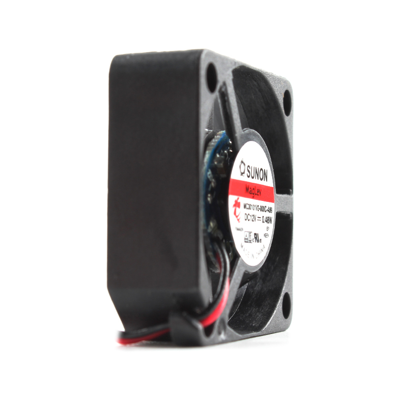 SUNON mini cooling fan 30*30*10mm square cooling fan 3010 12V 0.04A 0.48W MC30101V2-000C-A99