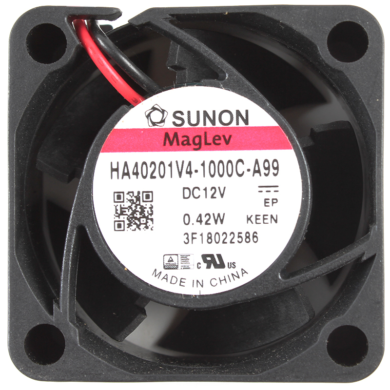 SUNON chassis cooling fan dc 12v cooling fan 40×40×20mm 0.42W HA40201V4-1000C-A99