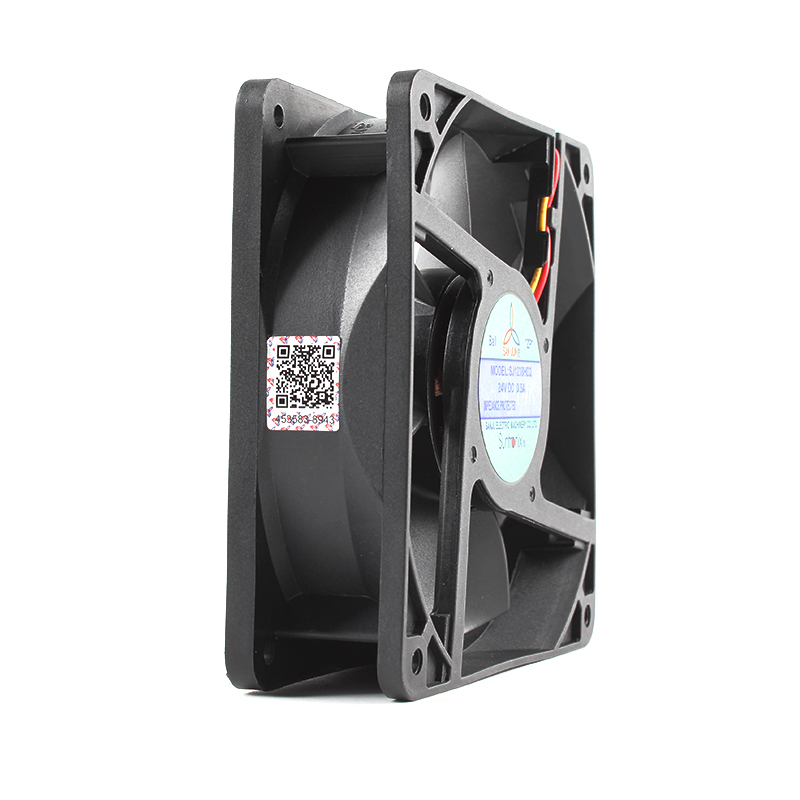 SANJUN inverter cooling fan 12038 cooling fan 120×120×38mm 24V 0.5A SJ1238HD2