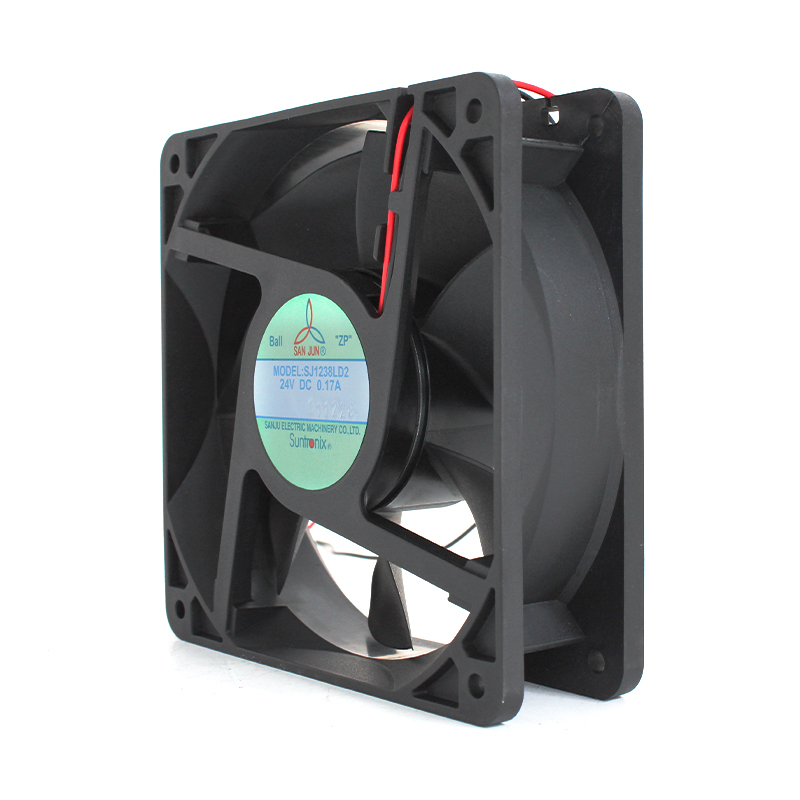 SANJUN freezer cooling fan 24v inverter cooling fan 120×120×38mm 0.17A SJ1238LD2