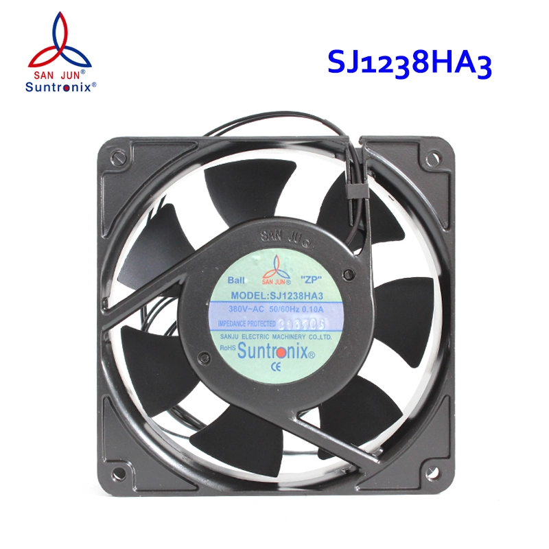 SANJUN 380v cooling fan small cooling fan 120×120×38mm 0.10A 38W SJ1238HA3