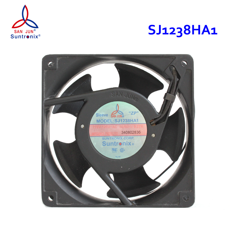 Suntronix 120x120x38mm axial ac fan freezer ac fan 12038 110-120V 0.27A 25/22W SJ1238HA1