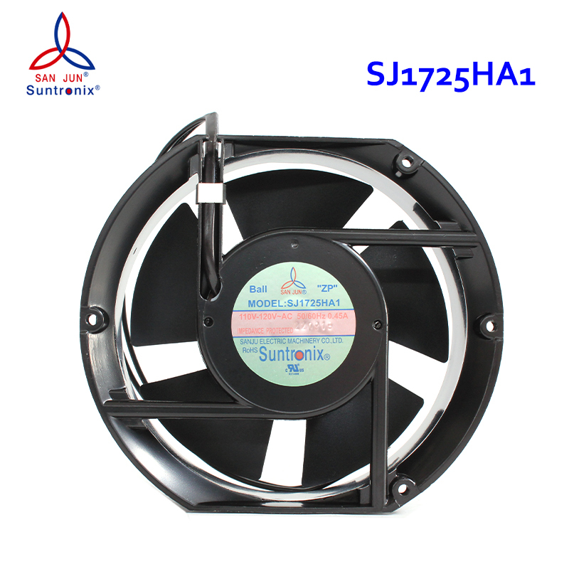 Suntronix 110v cooling fan cabinet cooling fan 172×150×51mm 0.45A 32/25W SJ1725HA1