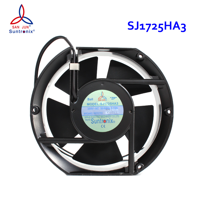 Suntronix 380v axial cooling fans chassis cooling fan 172×150×51mm 0.15A SJ1725HA3