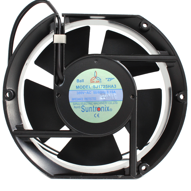 Suntronix 380v axial cooling fans chassis cooling fan 172×150×51mm 0.15A SJ1725HA3