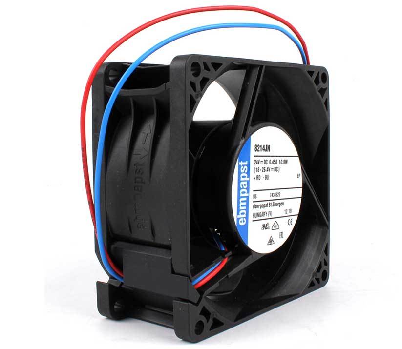 ebmpapst inverter cooling fan 24V DC axial flow fan 80 × 80 × 38mm 10.8W 8214JN