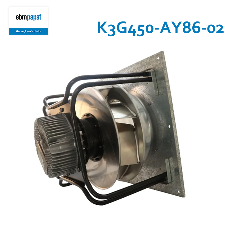 ebmpapst K3G450-AY86-02 400V 450mm 1615W 1735RPM AHU EC Plug Fan Precision Air Conditioner HVAC Centrifugal Cooling Fan