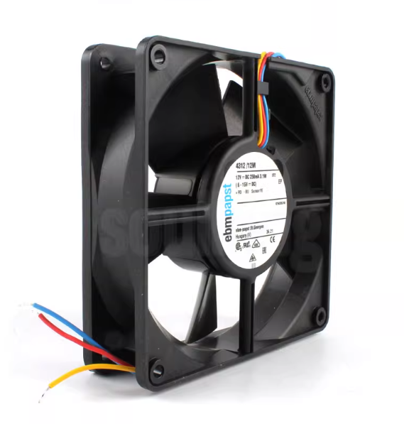 ebmpapst 4312/12M 12032 120*120*32mm 12V DC 3.1W 3200rpm cooling fan axial flow fans for electrical cabinet