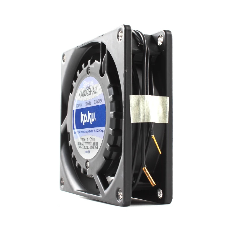 KAKU 220/240V 0.10A 8025 Axial flow fan Offer in-stock service metal-framed original genuine product KA8025HA2
