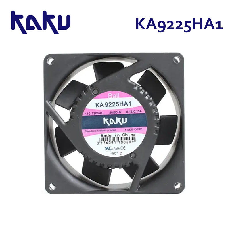 KAKU 9225 110V 0.16/0.15A Silent ball bearing cooling fan kaku fan manufacturer fan factory KA9225HA1