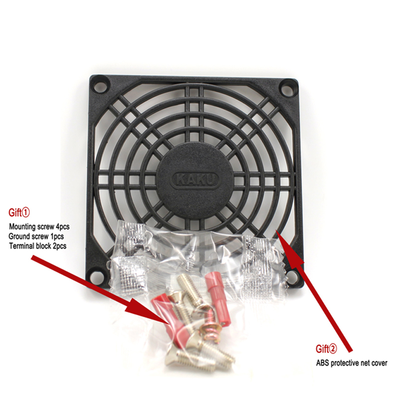 KAKU KA1225HA1 110V 0.18A/0.17A oil-impregnated bearing fan 12cm waterproof fan Offer in-stock service