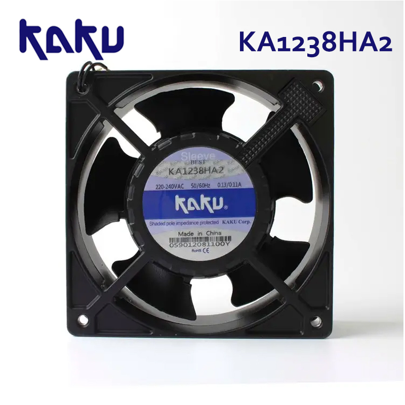 Brand New Original KAKU KA1238HA2 12038 220V Oil containing Axial Flow Fan Waterproof Cooling Fan factory direct sales