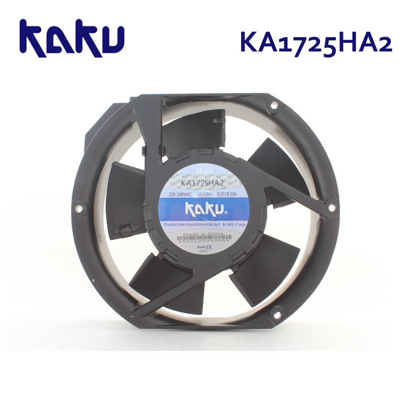 Original genuine KAKU KA1725HA2 17251 220V high temperature resistant axial flow fan  waterproof and oil containing fan