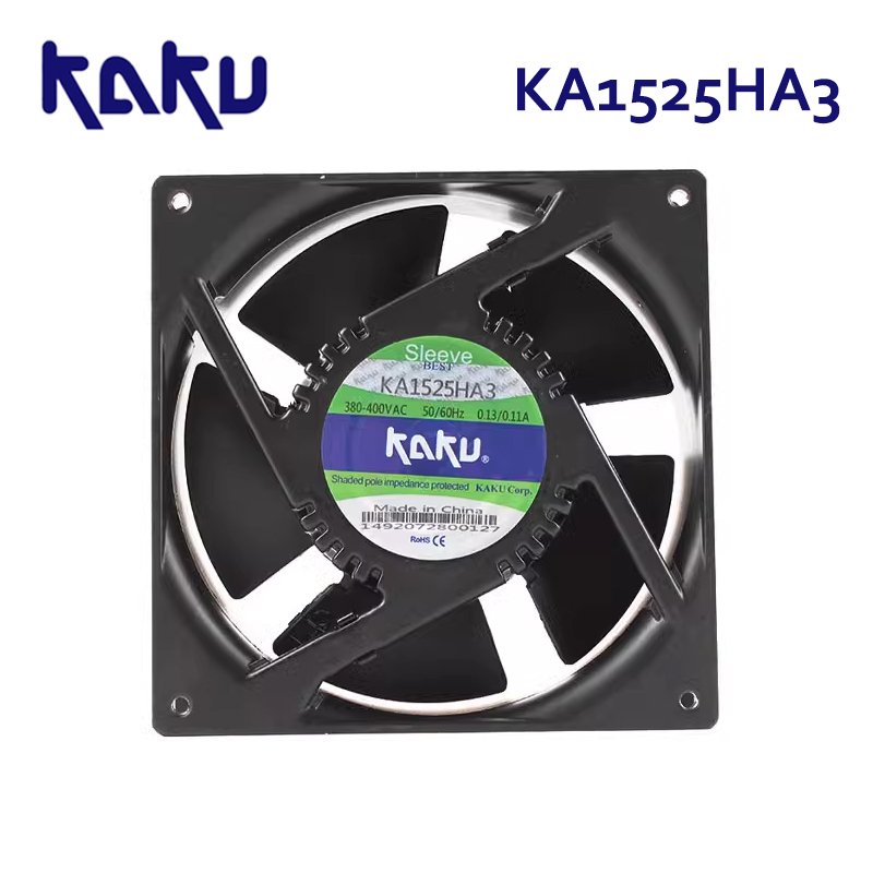 KAKU KA1525HA3 15050 380/400V 0.13/0.11A Oil containing Cabinet Cooling Fan Original Genuine Product Customizable