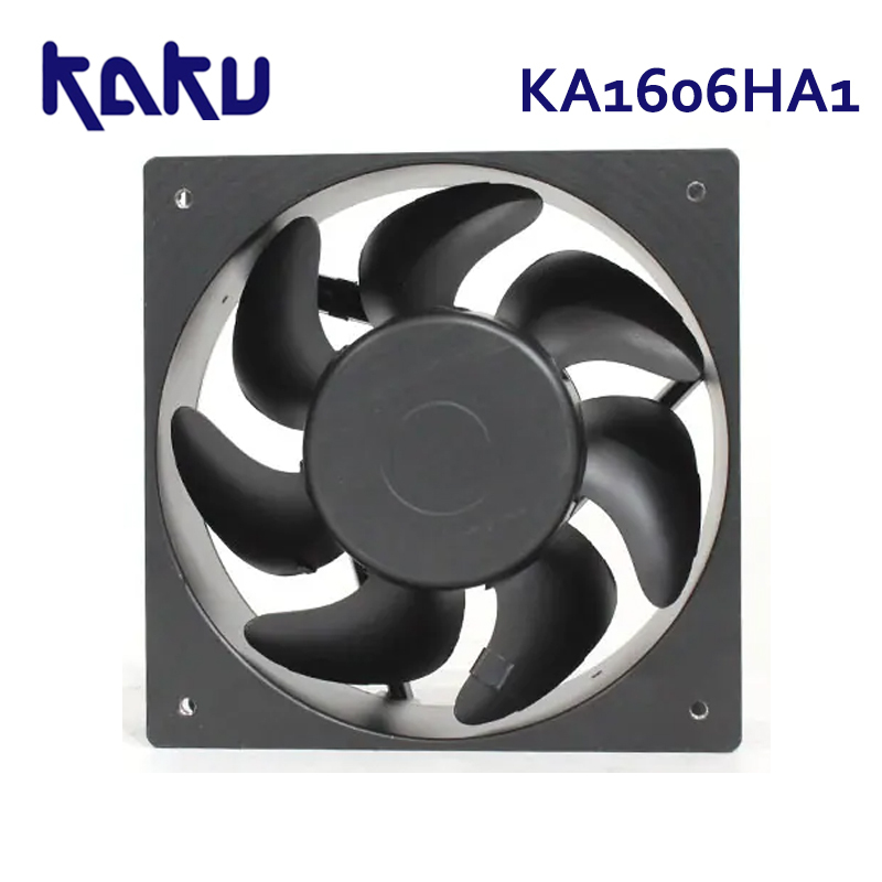 KAKU KA1606HA1 AC110v-120v IP55 dustproof and waterproof axial flow fan ball axial flow AC fan brand new original stock