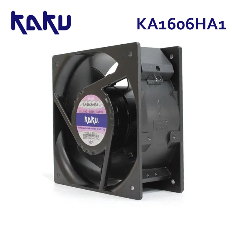 KAKU KA1606HA1 AC110v-120v IP55 dustproof and waterproof axial flow fan ball axial flow AC fan brand new original stock