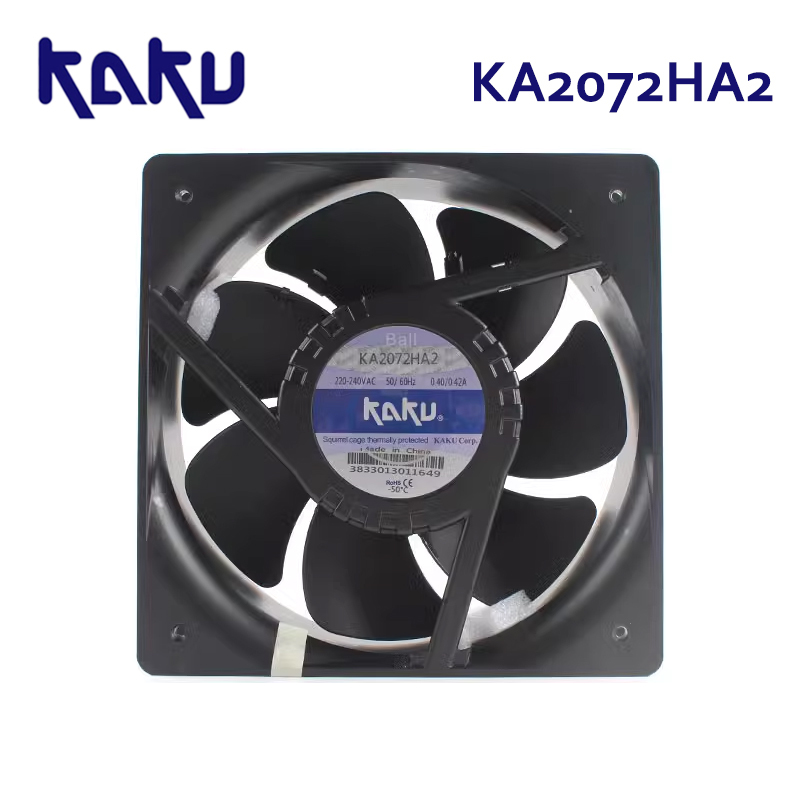 Brand new KAKU KA2072HA2 220V 0.38A ball bearing all magnesium alloy axial flow fan genuine in stock