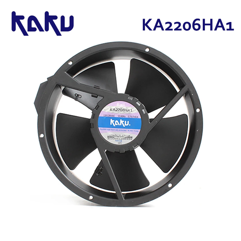 Industrial cooling fan fan 110-120V 0.35/0.43A Kaku cabinet fan 110V cooling fan KA2206HA1 factory direct sales