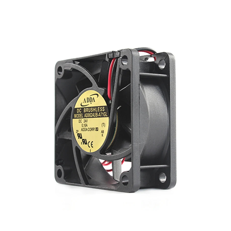 ADDA genuine product 6025 24V 2.64W 6CM Electrical Cabinet Axial Fan Small DC Fan Manufacturer AD0624UB-A71GL