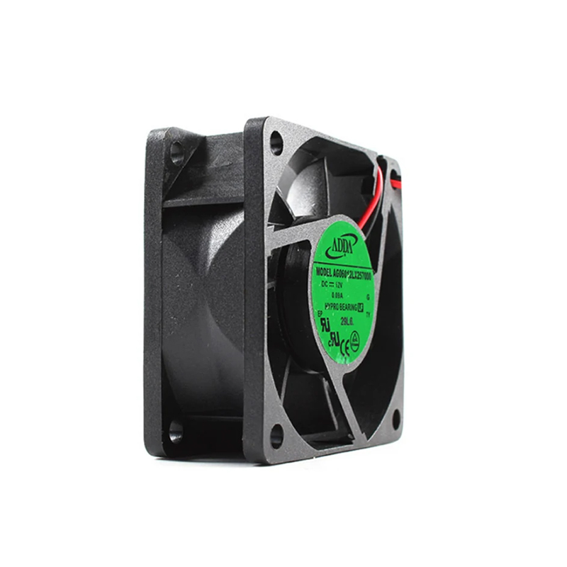 ADDA genuine product 12V 0.09A 6cm small DC axial fan 12V 6025 axial fan chassis fan AG06012LX257000