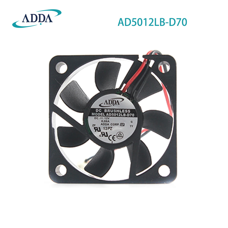ADDA AD5012LB-D70 5015 12V 0.08A humidifier exchanger fan server cooling fan  DC 12v silent cooling fan