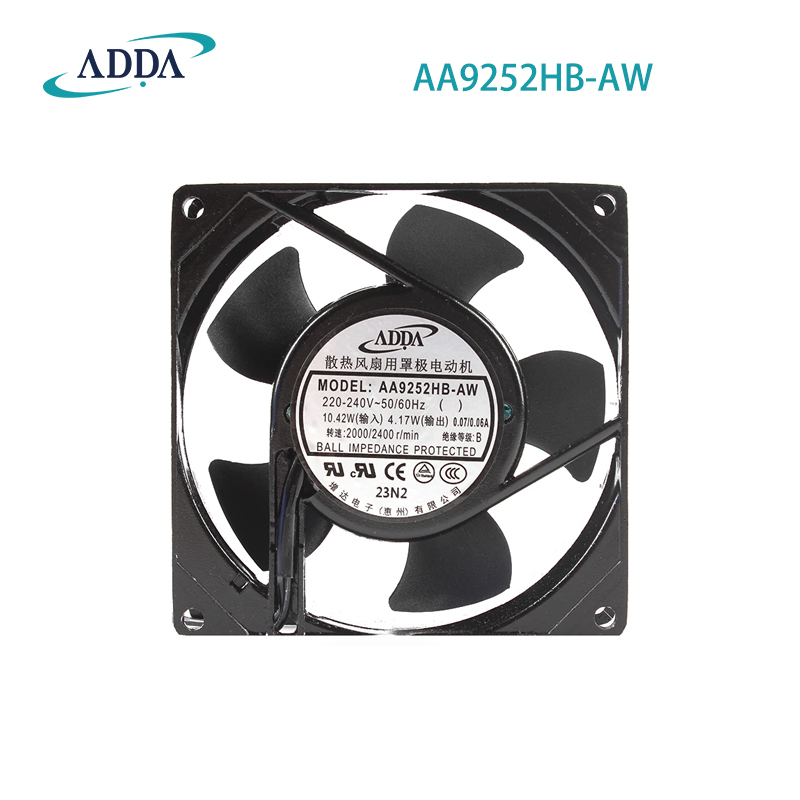 ADDA genuine 6CM 6025 12V 0.23A chassis fan Adda cooling fan manufacturer 12v silent cooling fan AD0612HB-A70GL