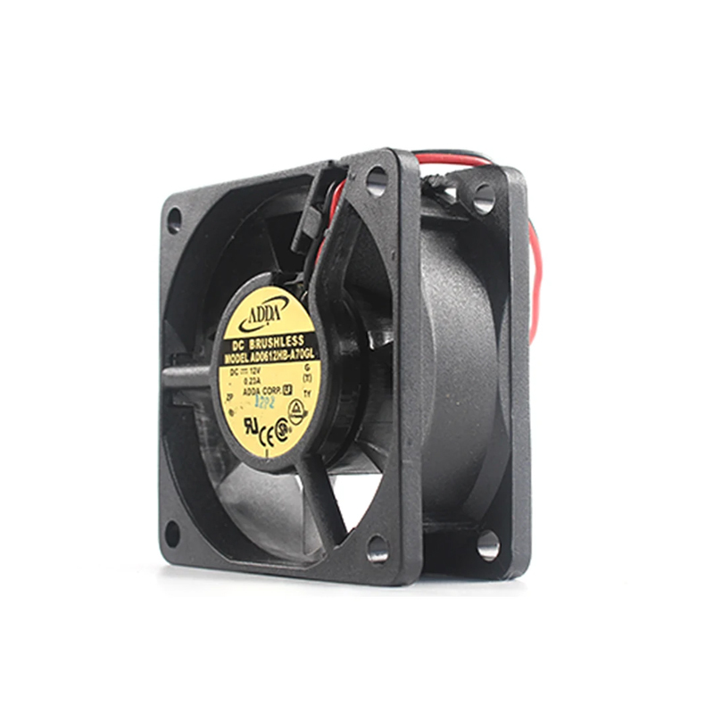 ADDA genuine 6CM 6025 12V 0.23A chassis fan Adda cooling fan manufacturer 12v silent cooling fan AD0612HB-A70GL