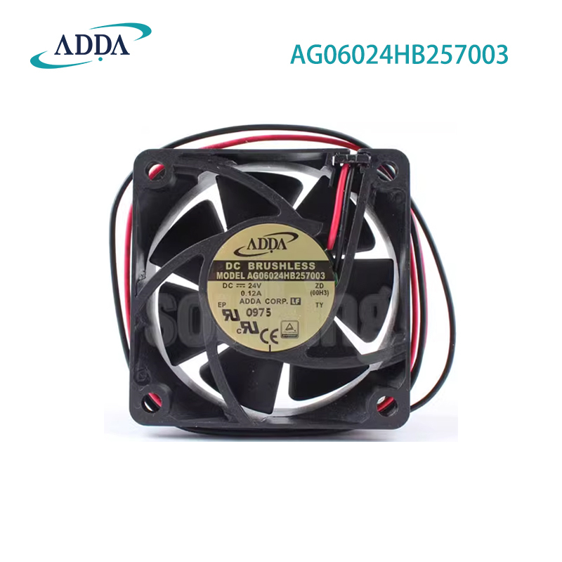ADDA AG06024HB257003 6025 24V 0.12A Small Axial Flow Fan DC Cooling Fan Adda Cooling Fan Manufacturer