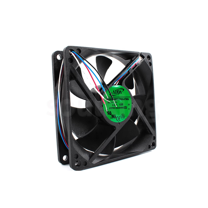 ADDA Genuine in stock  9225 12V small axial flow fan manufacturer temperature controlled PWM cooling fan AD0912UX-A7BGL