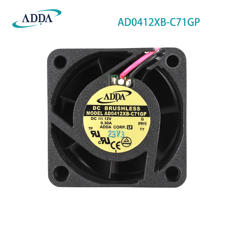 AD0412XB-C71GP in stock ADDA  4020 12V 0.30A Automotive Navigator Cooling Fan Axial Fan Manufacturer 4cm Cooling Fan