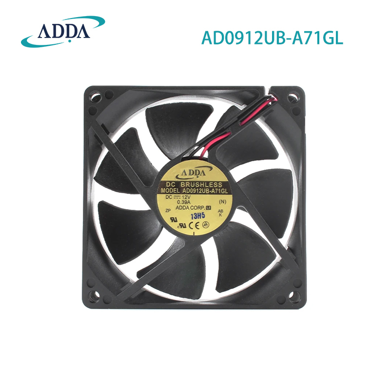 AD0912UB-A71GL in stock ADDA 9225 12V 0.39A  Used for fan charger  cooling axial flow fan  silent DC fan