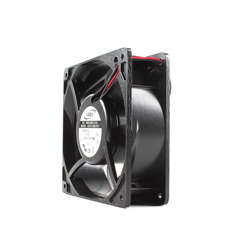 AD1212UB-F51 genuine ADDA fan 12038/12V 0.7A metal frame distribution cabinet cooling fan small axial fan wholesale