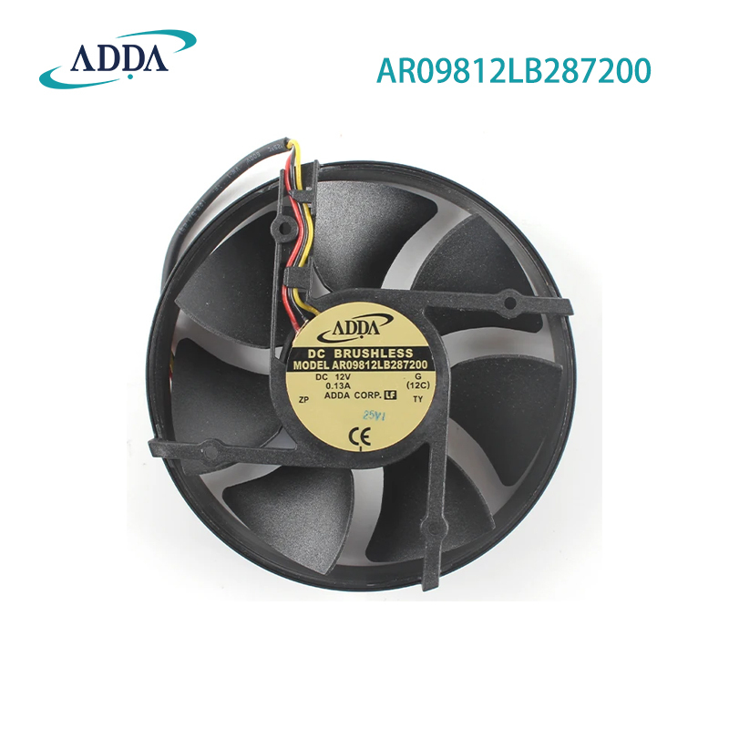 ADDA  spot genuine 9225 DC12V 0.13A AR09812LB287200 mosquito catching fan chassis 9cm fan 3-wire cooling fan