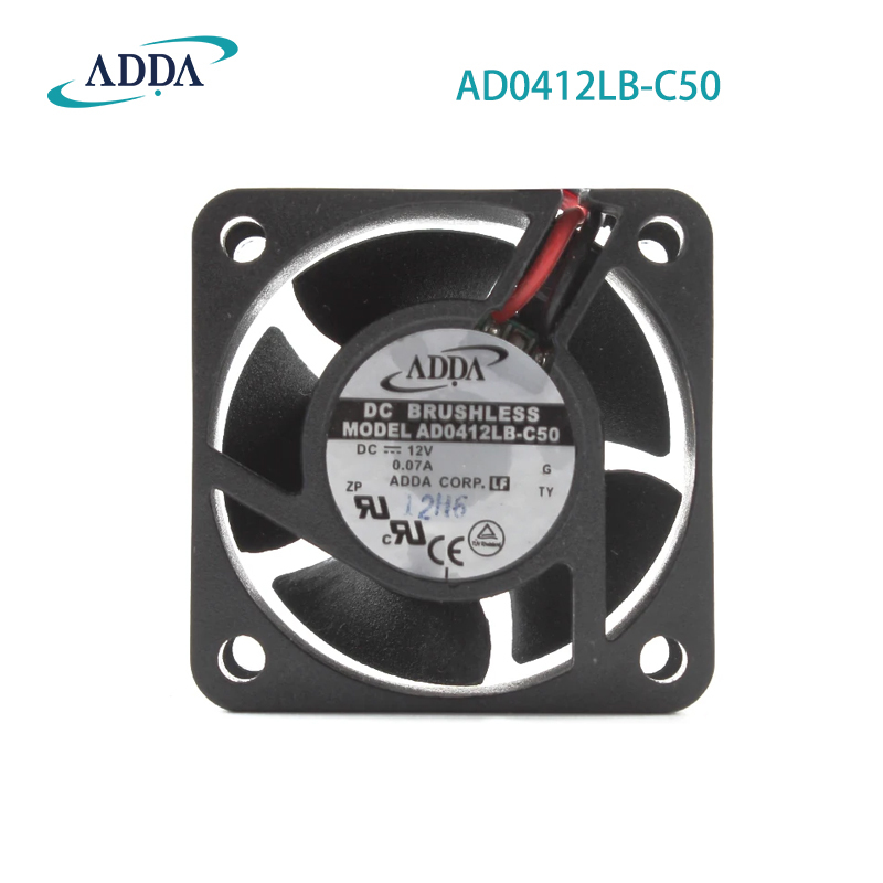 AD0412LB-C50 ADDA 12V 0.07A 4020 Switch power supply Cooling Fan DC Cooling Fan Efficient Axial Flow Fan Noise Reduction