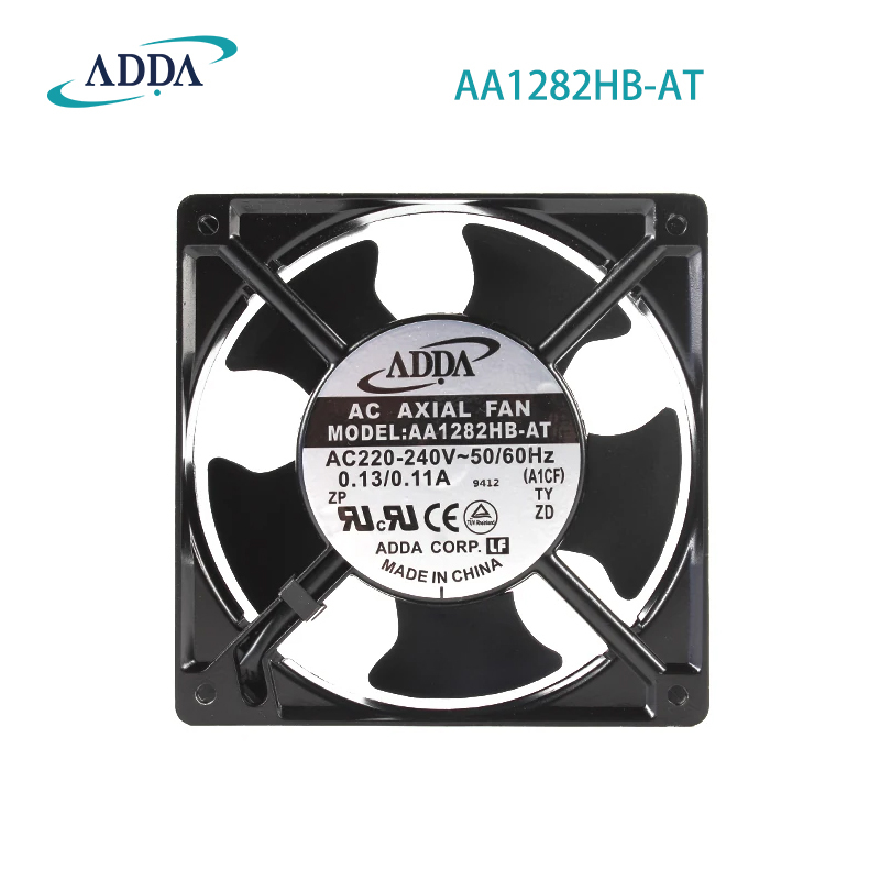 Original genuine ADDA AA1282HB-AT 220V 0.13/0.11A 12cm inverter fan cabinet fan small cooling axial fan