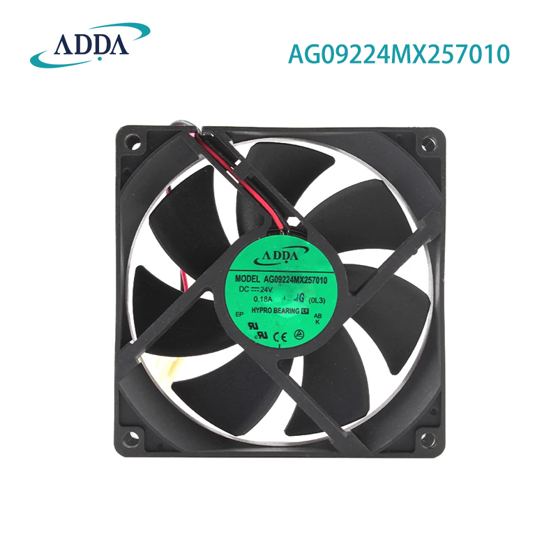 ADDA 9225 24V Industrial Cooling Fan Case Fan AG09224MX257010 Adda Brushless Fan DC Fan Manufacturer
