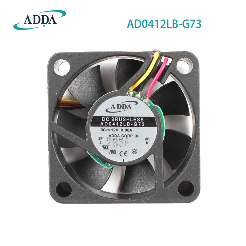 AD0412LB-G73 ADDA 4010 12V 0.08A Speed Measurement Silent Cooling Fan Axial Flow Cooling Fan Supports Customized Services