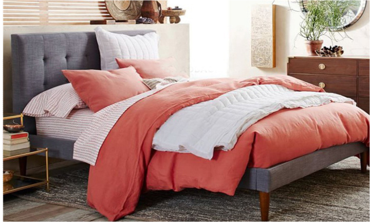 simple modern design bed apartment, home