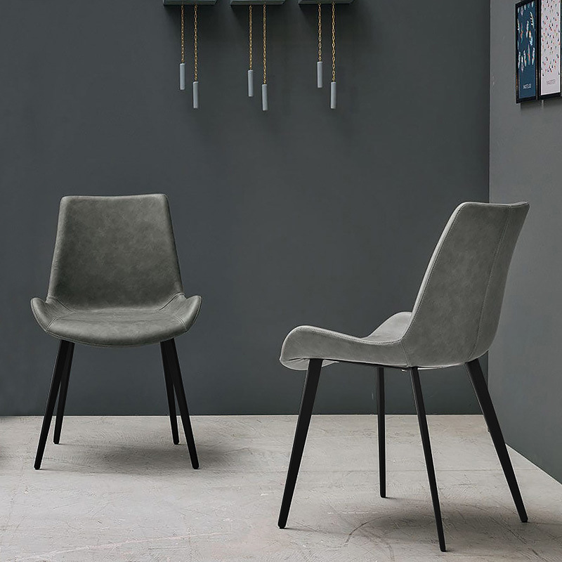 Cheap Modern high back leather covered dining room furniture Dining Chairs