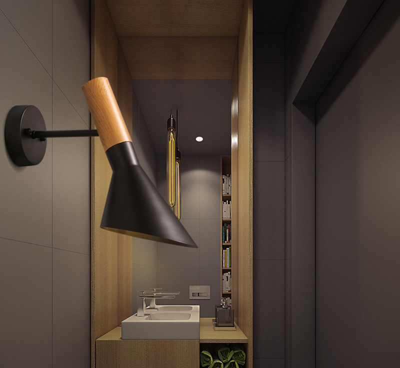 Modern wall lamp design guest house hotel project