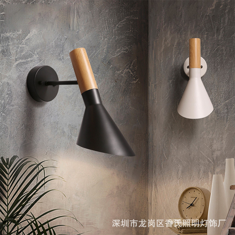 Modern wall lamp design guest house hotel project
