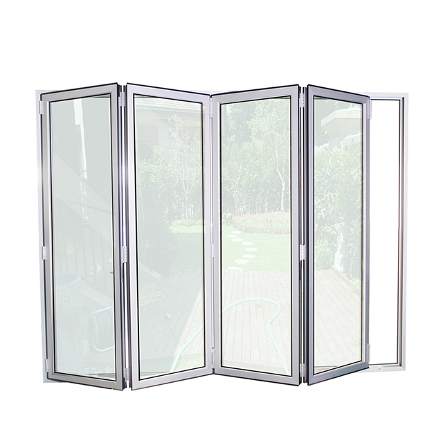 Aluminum folding door