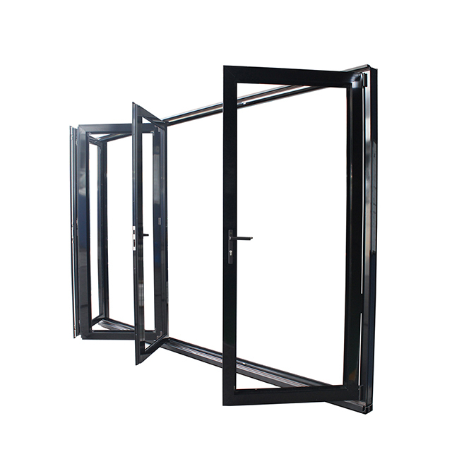 Aluminum folding door